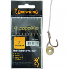 PRZYPON 10 BROWNING FEEDER METHOD HOOK-TO-NYLON - 1
