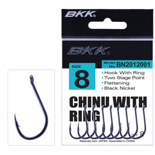 HACZYK BKK CHINU WITH RING 1/0 BN - 1