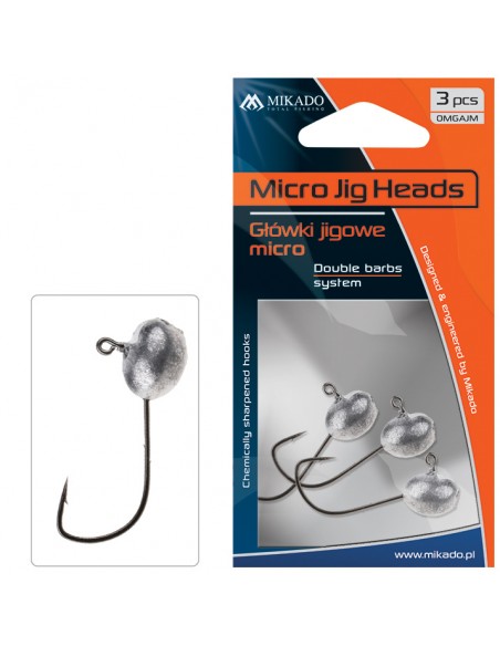 GŁÓWKA JIGOWA MIKADO MICRO - 1.5g-6 BN 1szt - 1