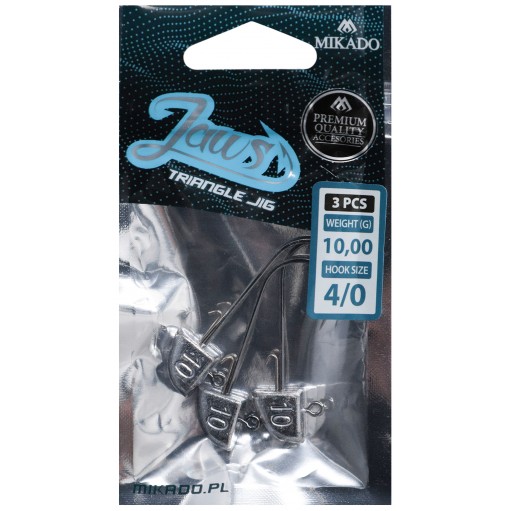GŁÓWKA JIGOWA MIKADO JAWS TRÓJKĄTNA 2g-2 BN 1szt - 3