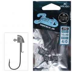 GŁÓWKA JIGOWA MIKADO JAWS TRÓJKĄTNA 8g-1 BN 1szt - 1