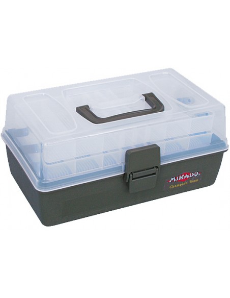 PUDEŁKO MIKADO ABM 304 (30x17x14cm) - ZIELONY - 1