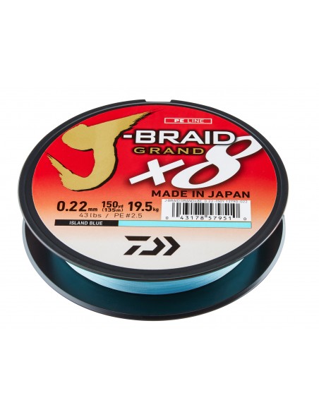 PLECIONKA DAIWA J-BRAID GRAND X8E 0.18mm-135m IB - 3