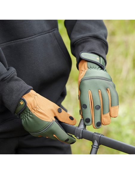 RĘKAWICZKI PROLOGIC NEOPRENE GRIP XL GREEN/BLACK - 4