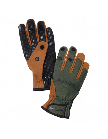 RĘKAWICZKI PROLOGIC NEOPRENE GRIP M GREEN/BLACK - 1