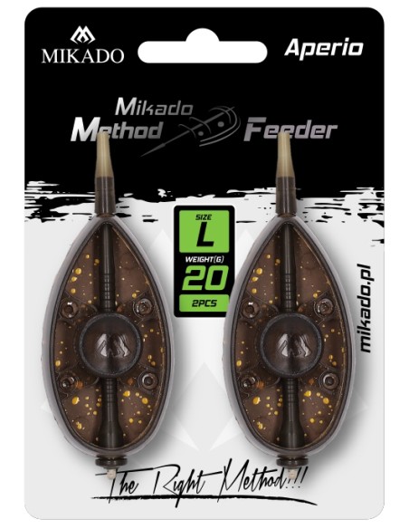 KOSZYCZEK MIKADO METHOD FEEDER APERIO L 20g - 2szt - 2