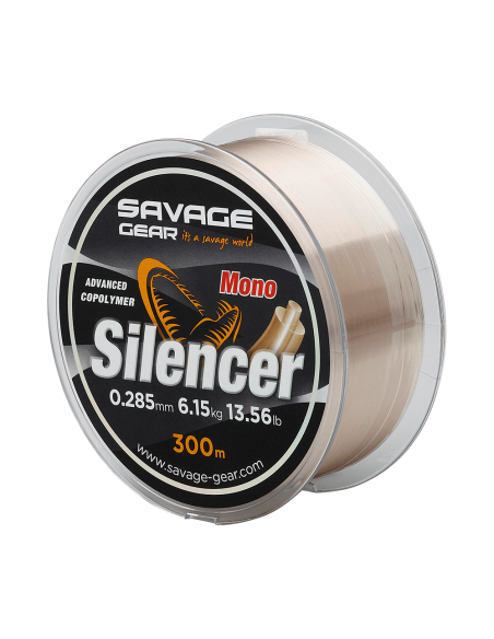 ŻYŁKA SAVAGE GEAR SILENCER MONO 0.15MM 300M 1.8KG - 1