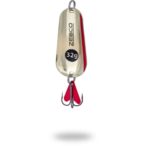 BŁYSTKA ZEBCO TROPHY Z-SLIDE 20g 5,7cm ZŁOTY/CZERW tyl