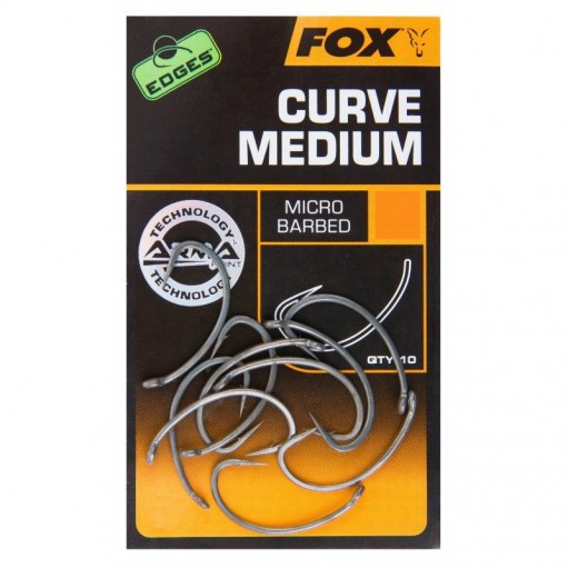 HACZYK FOX EDGES CURVE MEDIUM ROZM.6 (10SZT.) - 2