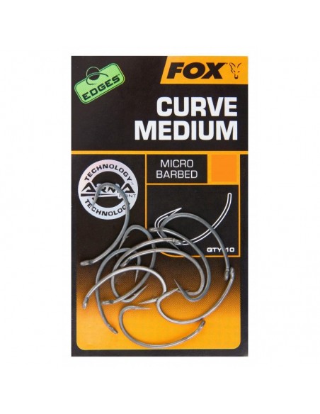 HACZYK FOX EDGES CURVE MEDIUM ROZM.6 (10SZT.) - 2