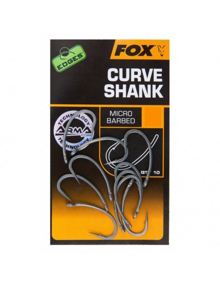 HACZYK FOX EDGES CURVE SHANK ROZM.6 (10SZT.) - 2