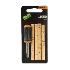 WIERTŁO + WAŁECZKI KORKOWE FOX BAIT DRILL & CORK STICKS - 1