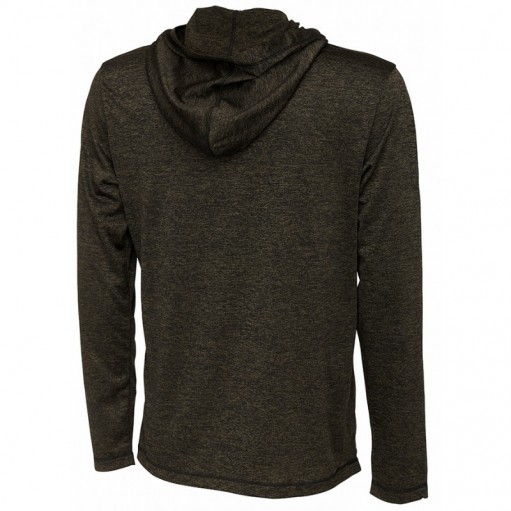 BLUZA SAVAGE GEAR FIGHTER STRETCH HOODIE BURNT OLIVE MELANGE XL - 2