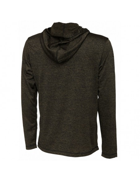 BLUZA SAVAGE GEAR FIGHTER STRETCH HOODIE BURNT OLIVE MELANGE XL - 2