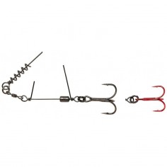 DOZBROJKA SAVAGE GEAR SS CORKSCREW STINGER RED+BN DIAMETER 2/0/35KG (2SZT.)
