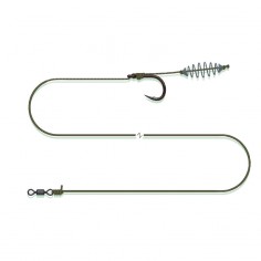 PRZYPON SUMOWY DAM MADCAT PELLET PASTE RIG 65CM 0.90MM/1.35MM 2/0 SINKING - 1