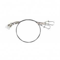 PRZYPON TYTANOWY SAVAGE GEAR TITANIUM SPIN TRACE 15KG/35CM (2SZT.) - 1