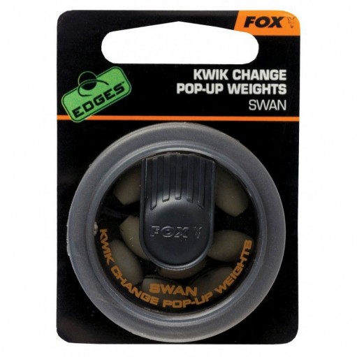CIĘŻAREK FOX EDGES KWIK CHANGE POP-UP WEIGHTS SWAN - 1,6G (10SZT.) - 1