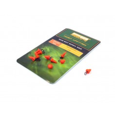 PB PRODUCTS RING BAIT SCREW 360 RED 10SZT. WKRĘTKI DO POP UP - 1