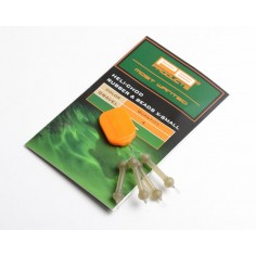 PB PRODUCTS HELI-CHOD X-SMALL RUBBER & BEADS WEED 3SZT. GUMKI I KORALE DO HELI CHOD - 1