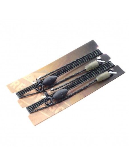 GOTOWY LEADER ZESTAW KARPIOWY PB PRODUCTS R2G SR HIT & RUN WEIGHTED CHOD LEADER 1G 90 GRAVEL 2SZT-opakowanie