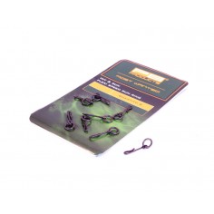 PB PRODUCTS HIT & RUN FLEXI SPEED RUN RING 8SZT. SZYBKOZŁĄCZKA KARPIOWA Z KÓŁKIEM - 1