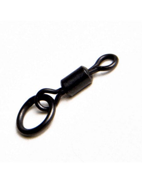 PB PRODUCTS CHOD RING SWIVEL NR11 8SZT. KRĘTLIK KARPIOWY Z DODATKOWYM KÓŁKIEM-KRĘTLIK