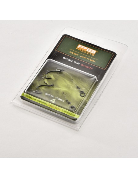 PB PRODUCTS CHOD RIG SHORT NR4 GOTOWY PRZYPON KARPIOWY 2SZT. GOTOWY PRZYPON KARPIOWY - 1