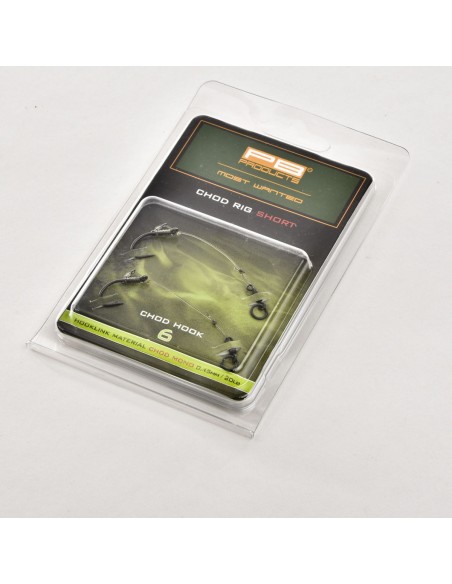 PB PRODUCTS CHOD RIG SHORT NR6 GOTOWY PRZYPON KARPIOWY 2SZT. GOTOWY PRZYPON KARPIOWY - 1