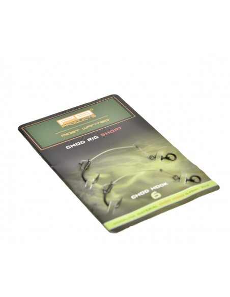 PB PRODUCTS CHOD RIG SHORT NR6 GOTOWY PRZYPON KARPIOWY 2SZT. GOTOWY PRZYPON KARPIOWY - 2