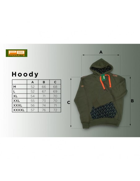 PB PRODUCTS HOODY ROZMIAR XXXL BLUZA Z KAPTUREM KANGUR - 7