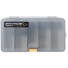 PUDEŁKO SAVAGE GEAR LUREBOX SMOKE 4A 21.4X11.8X4.5CM - 1