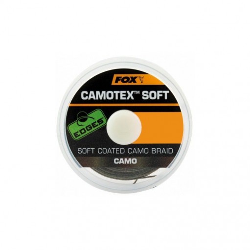 PLECIONKA PRZYPONOWA 9kg/20m FOX EDGES CAMOTEX SOFT CAMO - 1