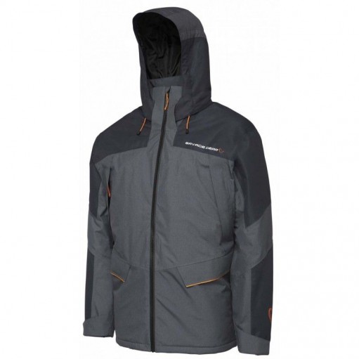 KOMBINEZON SAVAGE GEAR THERMO GUARD 3-PIECE SUIT XXL CHARCOAL GREY MELANG kurtka