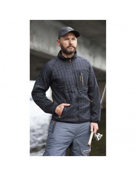 KOMBINEZON SAVAGE GEAR THERMO GUARD 3-PIECE SUIT XXL CHARCOAL GREY MELANG irl2