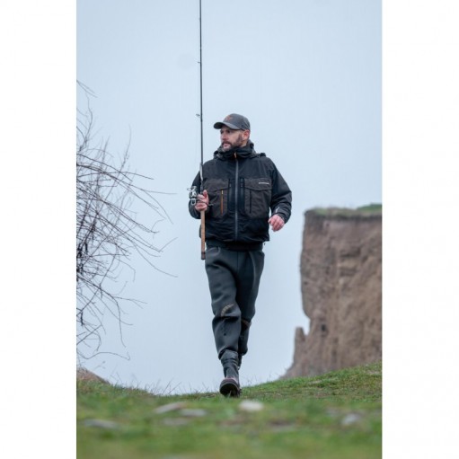 KURTKA SAVAGE GEAR SG6 WADING JACKET M BLACK/GREY irl