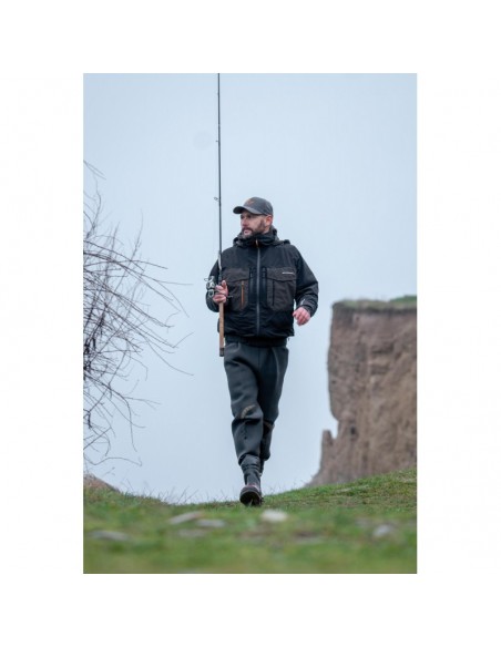 KURTKA SAVAGE GEAR SG6 WADING JACKET M BLACK/GREY irl