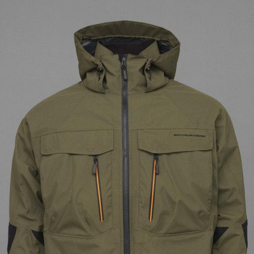 KURTKA SAVAGE GEAR SG4 WADING JACKET XXL OLIVE GREEN przod
