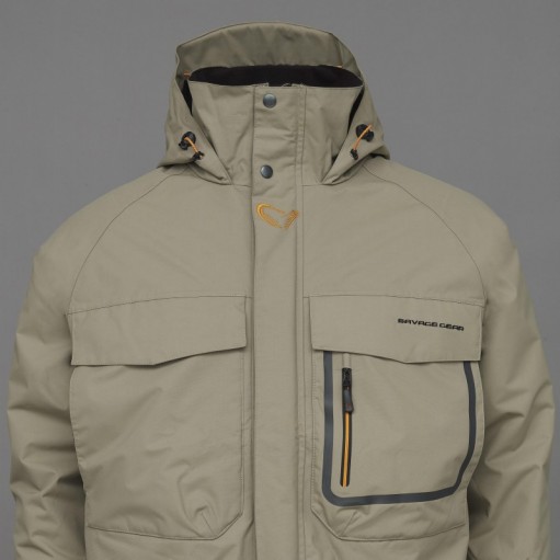 KURTKA SAVAGE GEAR SG2 HYBRID JACKET M SLATE GREEN przod