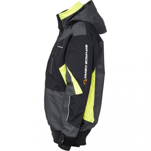 KURTKA SAVAGE GEAR COASTAL RACE SMOCK XXL GREY bok