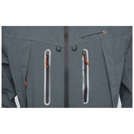KURTKA SAVAGE GEAR SALT PACK-LITE M DARK GREY MELANGE