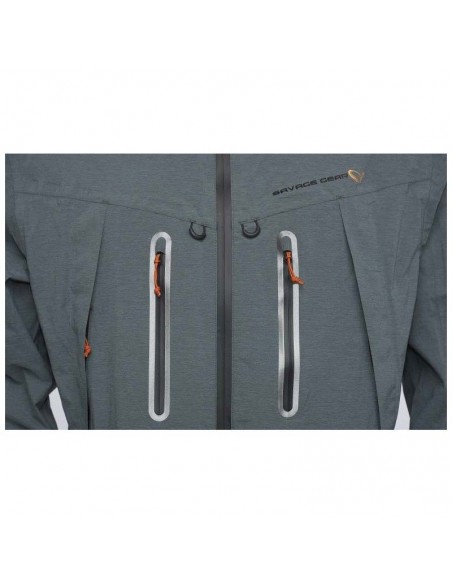 KURTKA SAVAGE GEAR SALT PACK-LITE M DARK GREY MELANGE