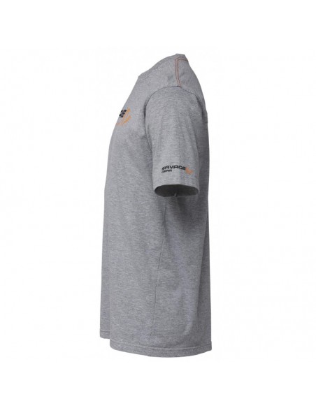 KOSZULKA SAVAGE GEAR SIGNATURE LOGO T-SHIRT M GREY MELANGE bok
