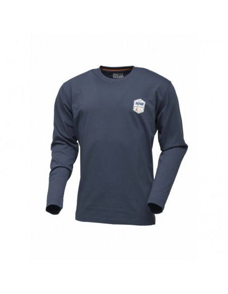 KOSZULKA SAVAGE GEAR SIMPLY SAVAGE REX TEE LONG SLEEVE M DARK SLATE BLU - 1