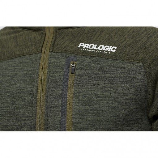 BLUZA PROLOGIC TECH FLEECE M GREEN MELANGE
