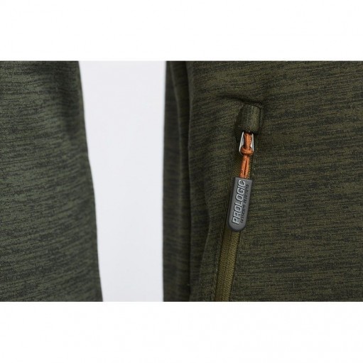 BLUZA PROLOGIC TECH FLEECE M GREEN MELANGE