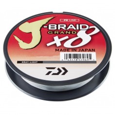 PLECIONKA DAIWA J-BRAID GRAND X8 0.20MM/135M GRAY LIGHT - 1