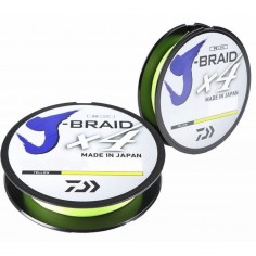 PLECIONKA DAIWA J-BRAID X4 0.25MM/135M ŻÓŁTA - 1