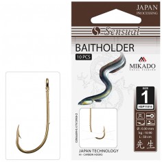 PRZYPONY MIKADO SENSUAL BAITHOLDER NR 4/0 BR 0.30MM/70CM - 1