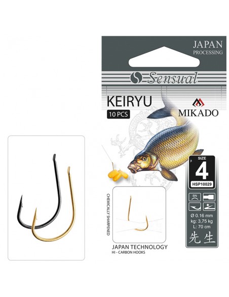 PRZYPONY MIKADO SENSUAL KEIRYU NR 4 BN 0.14MM/70CM - 1